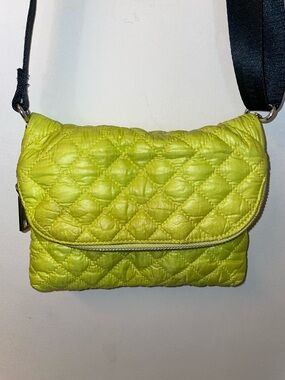 Clarks Quilted Lime Crossbody Bag - Women